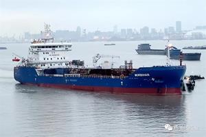 9150 Dwt oil & chemical tanker with electrical propulsion system supplied by Ingeteam succesfully delivered to the owner by Yangzijiang shipbuilding