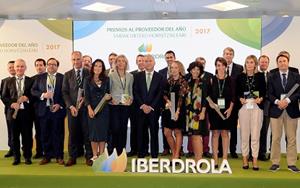 Ingeteam recibe el premio de Iberdrola al Proveedor del año 2017 en la categoría de Innovación 