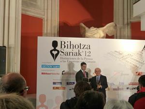 Ingeteam awarded the Bihotza Saria for innovation