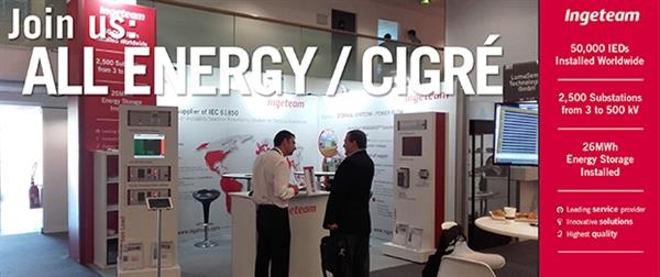Visit us at ALL ENERGY and CIGRÉ 2018