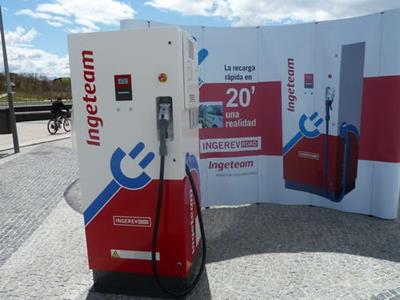 Ingeteam presenta una estación de recarga para reducir el tiempo de carga de vehículos eléctricos a 20 minutos