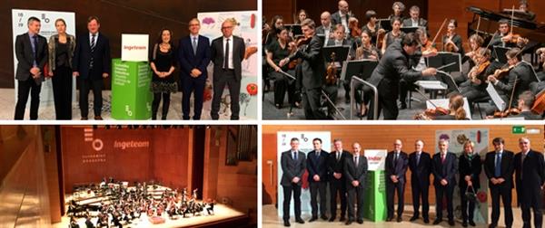 Ingeteam patrocina el concierto ofrecido por la Orquesta Sinfónica de Euskadi, con Robert Treviño y el violinista James Ehnes
