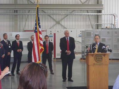 The U.S. Secretary of Energy visits the Ingeteam facilities in Milwaukee