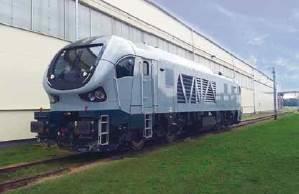 Successful completion of the commissioning of a new locomotive