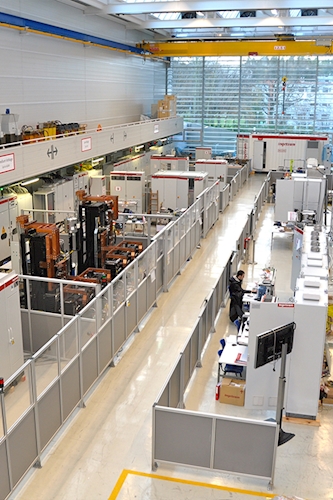 laboratorio de electrónica de potencia de Ingeteam