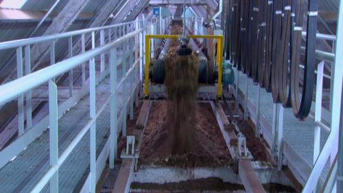 Interior Silo de Biomasa